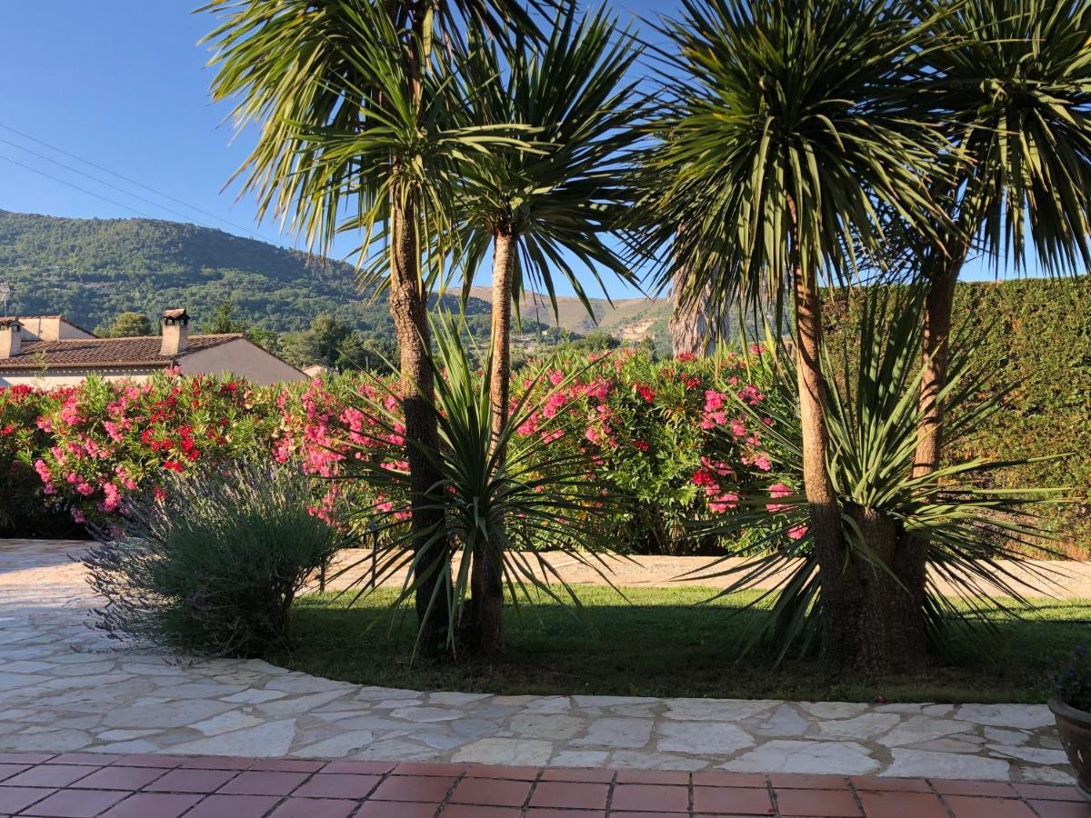 Charmante Villa Familiale Vence Extérieur photo