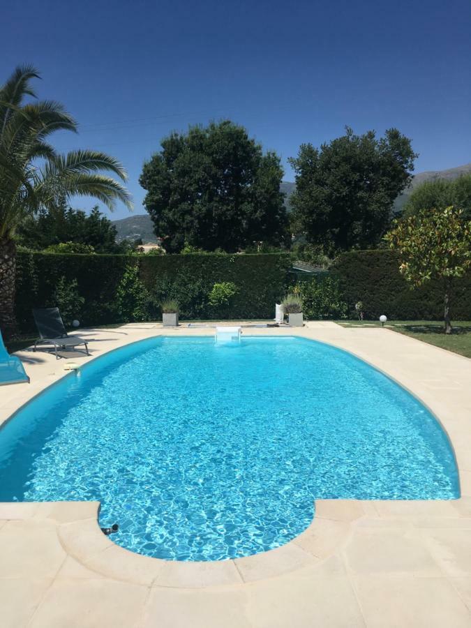 Charmante Villa Familiale Vence Extérieur photo