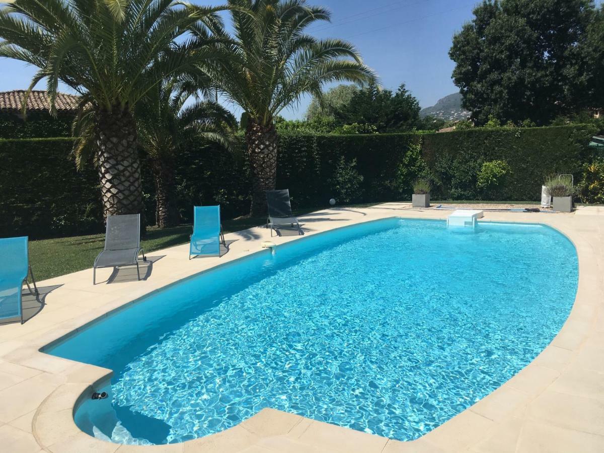 Charmante Villa Familiale Vence Extérieur photo